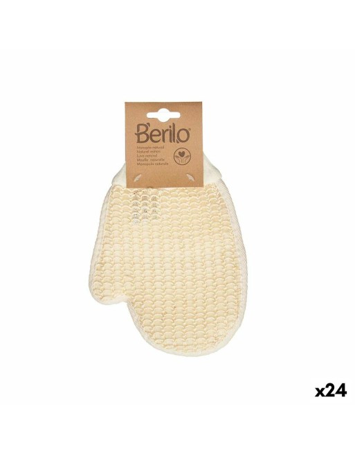 Waschlappen Weiß Beige (24 Stück)
