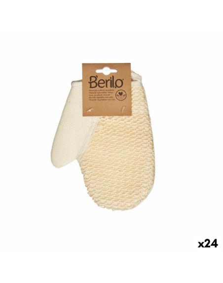 Waschlappen Weiß Beige (24 Stück)