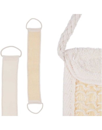 Körperschwamm Mit Griffen Weiß 20 x 3 x 11 cm (24 Stück)