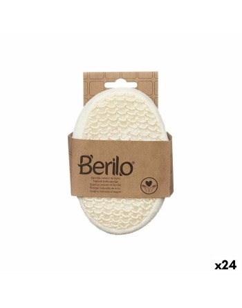 Svamp til Kroppen Hvid Beige 11 x 15 x 5 cm (24 enheder)