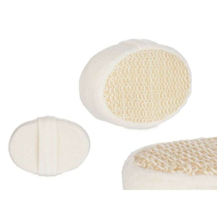 Spugna per il Corpo Bianco Beige 11 x 15 x 5 cm (24 Unità)