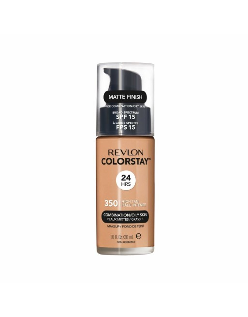 Liquid Make Up Base Colorstay Revlon Colorstay Nº 350 Rich Tan Spf 15 30 ml