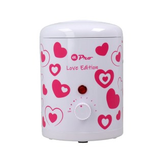 Voks varmer Albi Pro Mini 165 ml Hvid Hjerter