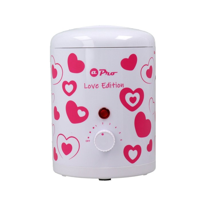 Voks varmer Albi Pro Mini 165 ml Hvid Hjerter