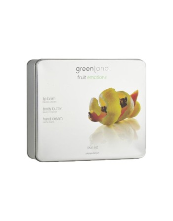 Kosmetiksæt Greenland Papaya Citron 3 Dele