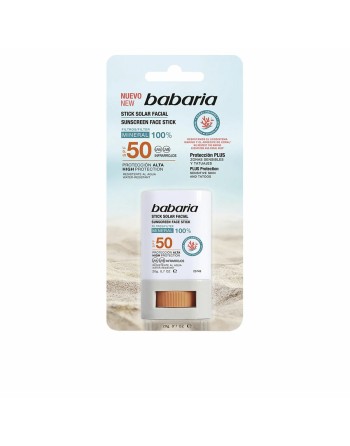 Facial Sun Cream Babaria Solar Stick Facial Spf 50 20 g