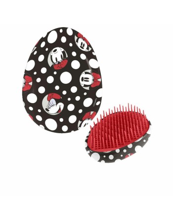 Detangling Hairbrush Disney   Black Minnie Mouse 7 x 9 x 4 cm