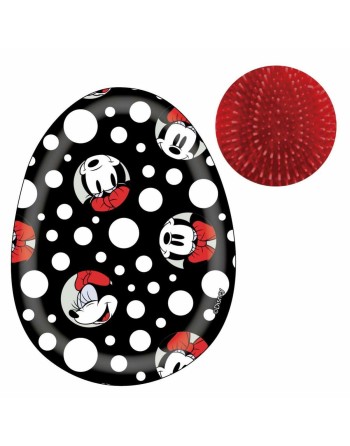 Cepillo Desenredante Disney   Negro Minnie Mouse 7 x 9 x 4 cm