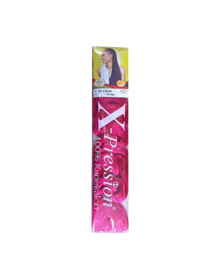 Extensions pour les Cheveux X-Pression Pression As Rose Synthétique