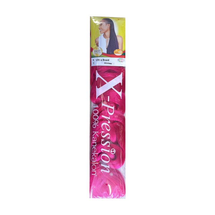 Extensions pour les Cheveux X-Pression Pression As Rose Synthétique