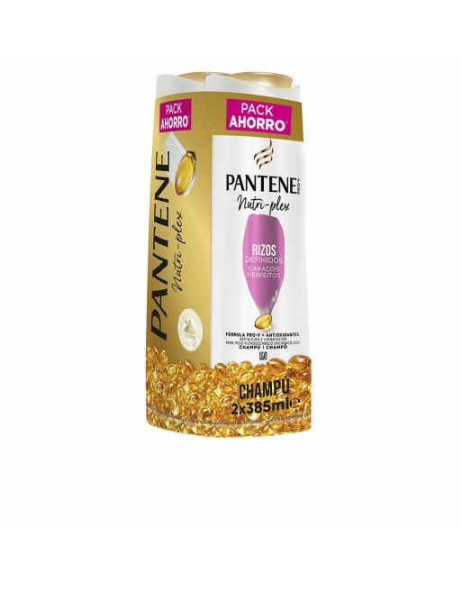 Champú Pantene   Cabello rizado 2 x 385 ml