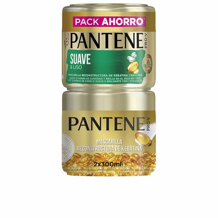 Maschera per Capelli Pantene Keratin 2 x 300 ml 300 ml