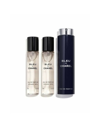 Parfume sæt til mænd Chanel Bleu de Chanel Eau de Parfum 2 Dele 3 Dele