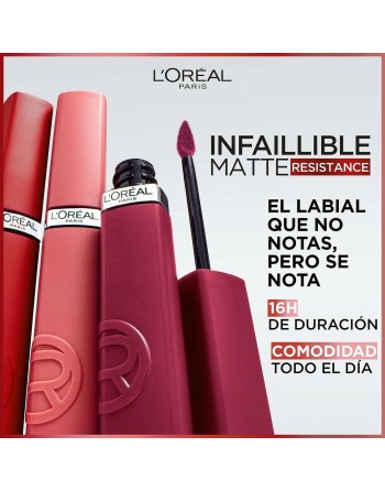 Labial líquido L'Oreal Make Up Infaillible Matte Resistance Nº 120 (1 unidad)