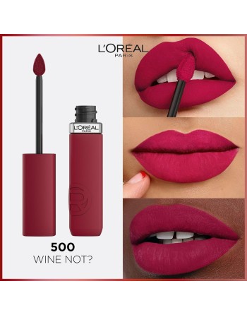 Liquid lipstick L'Oreal Make Up Infaillible Matte Resistance Wine not? Nº 500 (1 Unit)