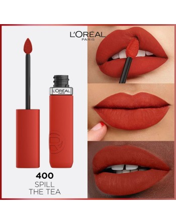 Liquid lipstick L'Oreal Make Up Infaillible Matte Resistance Spill the Tea Nº 400 (1 Unit)
