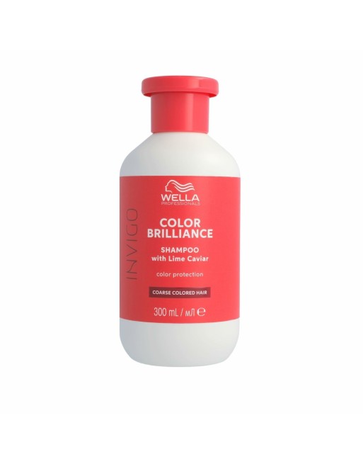 Shampooing revitalisant de couleur Wella Invigo Color Brilliance Cheveux colorés Cheveux épais 300 ml