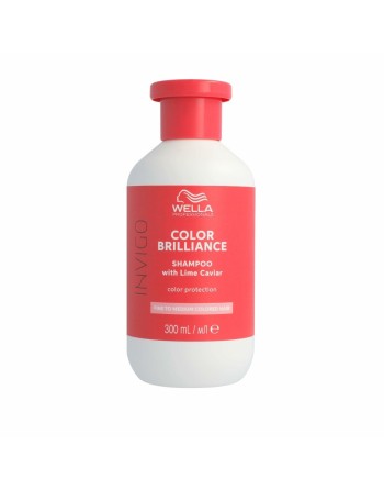 Farvebevarende shampoo Wella Invigo Color Brilliance Farvet hår Fint hår 300 ml