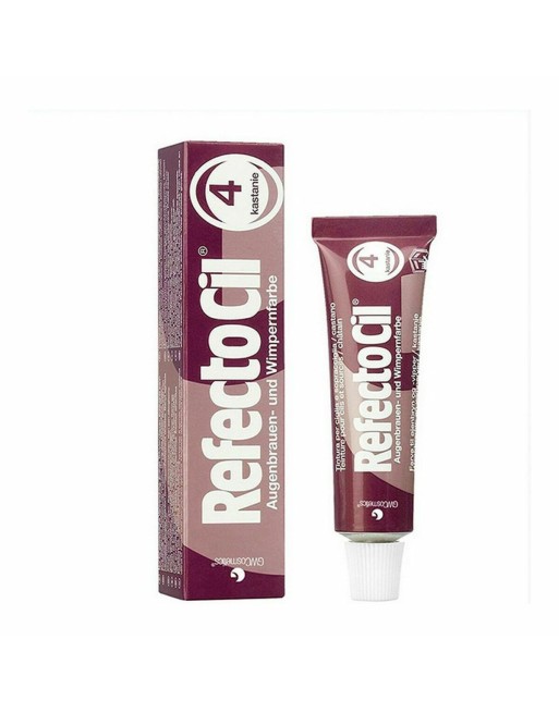 Øjenvippe Farve RefectoCil Eyelash And Eyebrow Tint Nº 4 Chesthut 15 ml