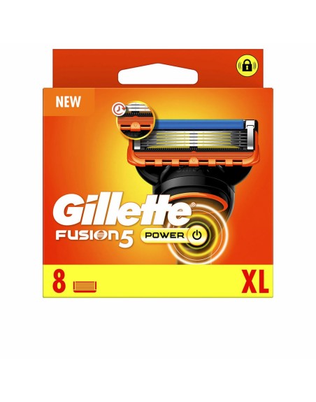 Rasoio Gillette Fusion 5 Power (8 Unità)
