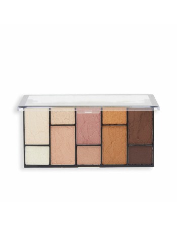 Palette mit Lidschatten Revolution Make Up Reloaded Dimension Neutral charm