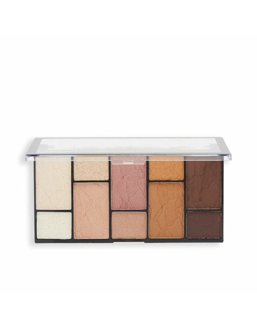 Paleta de Sombras de Ojos Revolution Make Up Reloaded Dimension Neutral charm