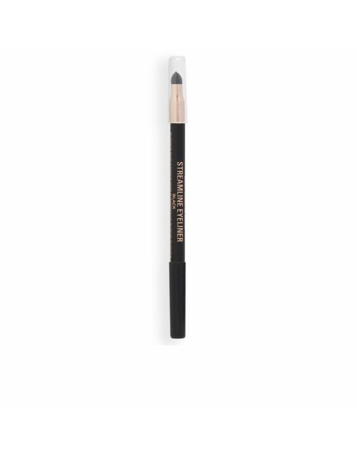 Lápiz de Ojos Revolution Make Up Streamline Eyeliner 2 en 1 Negro 1,3 g