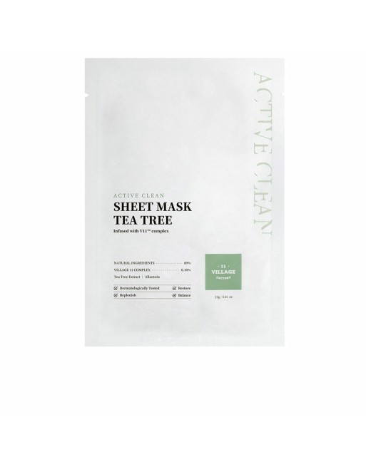 Gesichtsmaske Village 11 Factory Active Clean Tea Tree 23 g