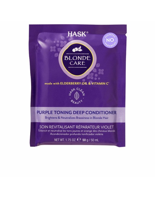Farve Genopblomstring Balsam til Blond Hår HASK Blonde Care 50 g