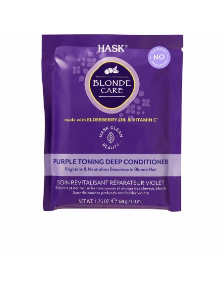 Farve Genopblomstring Balsam til Blond Hår HASK Blonde Care 50 g