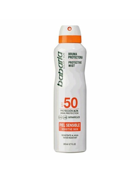 Solbeskyttelse - spray Babaria 8410412000550 Spf 50 (200 ml) Spf 50 (200 ml)
