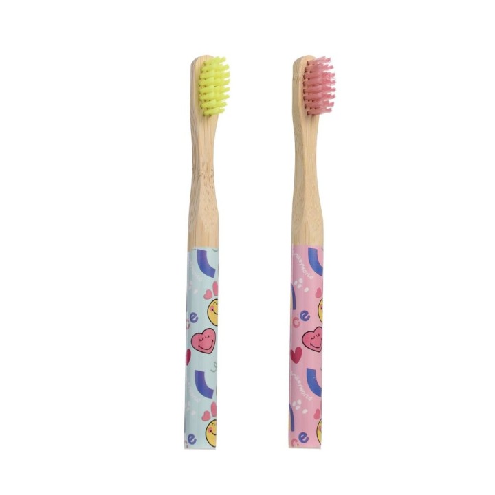 Spazzolino da Denti Take Care Smiley World (2 Pezzi)