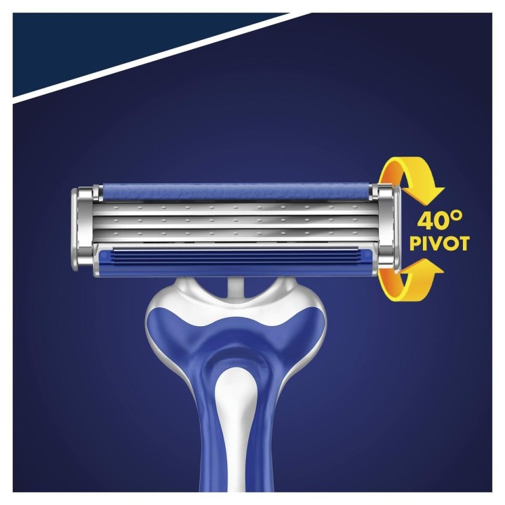 Máquinas de Barbear Descartáveis Gillette Sensor 3 Comfort 4 enheder