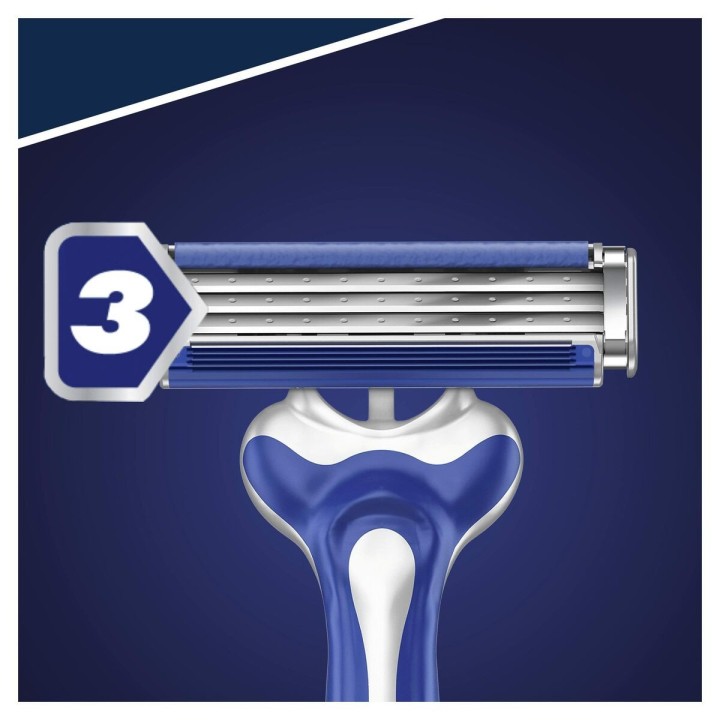 Máquinas de Barbear Descartáveis Gillette Sensor 3 Comfort 4 enheder