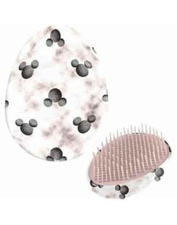 Knotenlösende Haarbürste Disney   Rosa Mickey Mouse 7 x 9 x 4 cm