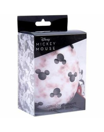 Børste til Glatning af Håret Disney   Pink Mickey Mouse 7 x 9 x 4 cm