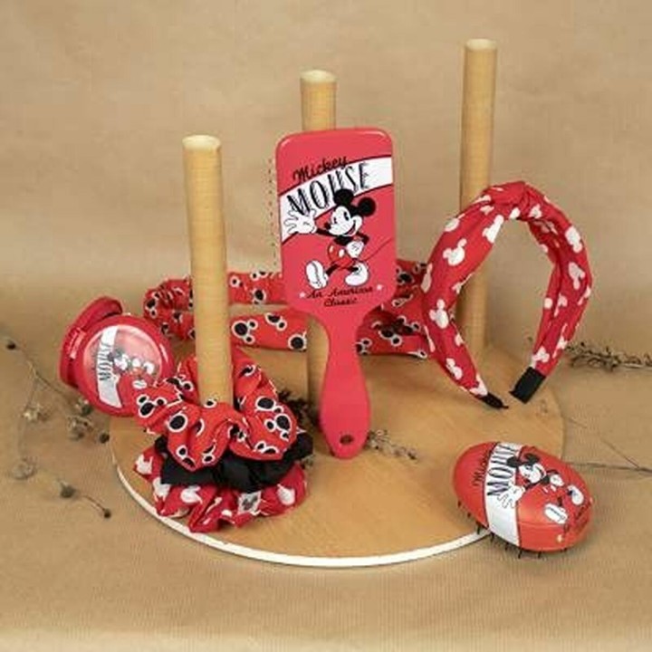 Spazzola Districante Disney   Rosso Mickey Mouse 7 x 9 x 4 cm