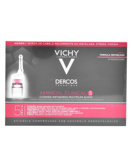 Soin antichute de cheveux Dercos Vichy (21 uds)