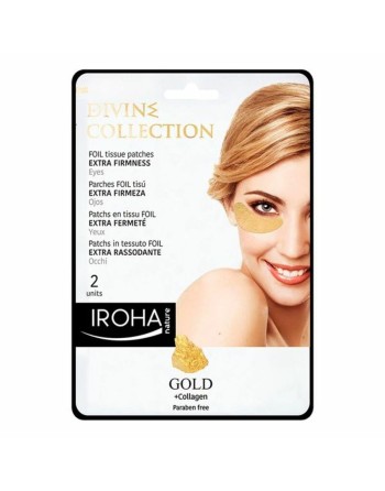 Patchs pour le contour des yeux Gold Iroha Gold (2 uds) 2 Pièces