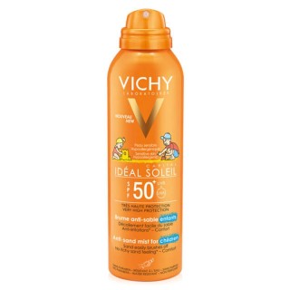 Solcreme spray Ideal Soleil Vichy MB001900 (200 ml) Spf 50 SPF 50+ 200 ml