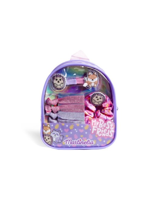 Zaino per Bambini con Accessori per i Capelli Martinelia My Best Friends