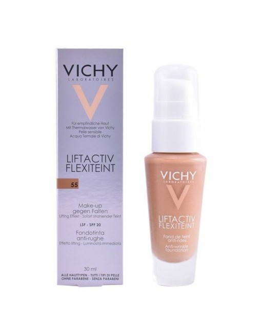 Flydende Makeup Foundation Liftactiv Flexiteint Vichy Liftactiv Flexiteint (30 ml) Nº 55 Spf 20