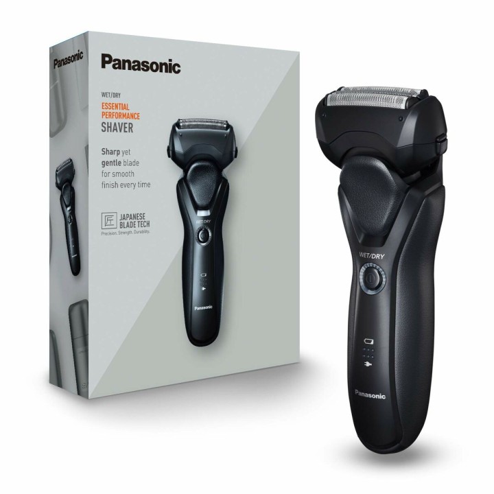 Genopladelig elektrisk barbermaskine Panasonic ES-RT37-K503 Rustfrit stål