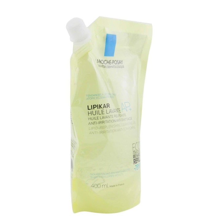 Badeolie La Roche Posay Lipikar AP+ Genopfyldning: 400 ml