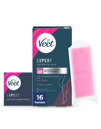 Strisce Depilatorie Corpo Veet Expert (16 Unità)