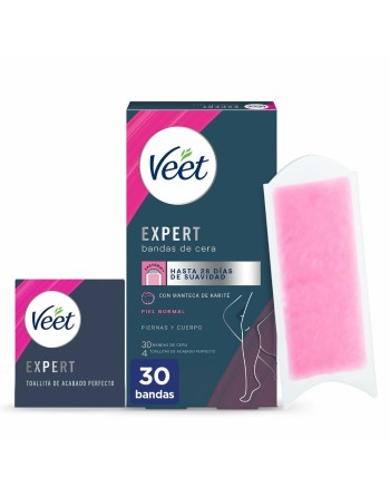 Strisce Depilatorie Corpo Veet Expert (30 Unità)