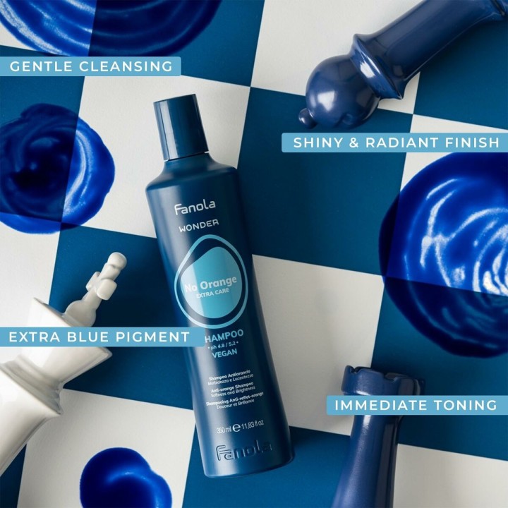 Shampoo der neutraliserer farven Fanola NO ORANGE 350 ml