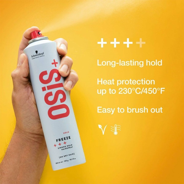 Stærk hårspray Schwarzkopf Osis+ Freeze 500 ml