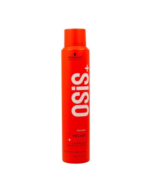 Fleksibelt hold hårspray Schwarzkopf Osis+ Velvet 200 ml