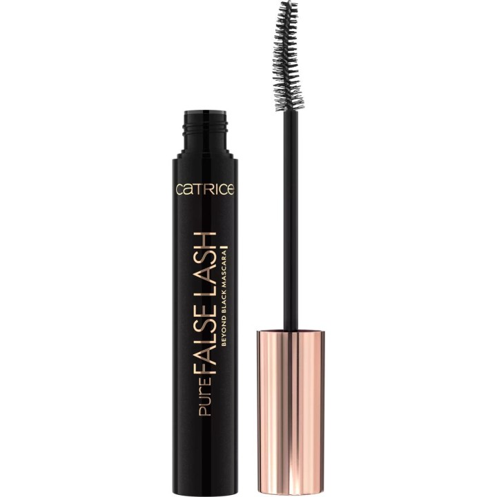 Mascara til Øjenvipper Catrice Pure False Flash Nº 010 Fiber Black 10 ml